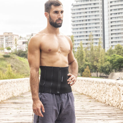 Foldable Abdominal Machine and Sauna Belt InnovaGoods, LCD Screen, Up to 120 kg