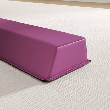 Foldable Balance Beam, 236 cm, Non-Slip, Violet/Pink