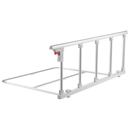 Foldable Bed Rail 122 cm, Adjustable Height, Strap