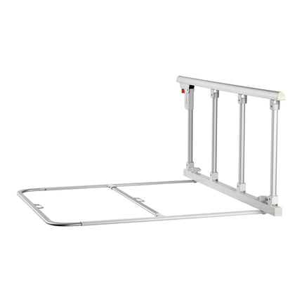 Foldable Bed Rail 97 cm, Adjustable Height, Safety Strap