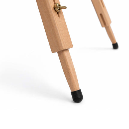 Foldable Beech Wood Easel with Drawer and Palette