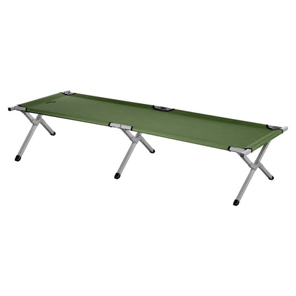 Foldable Camp Bed, Green, 200 cm