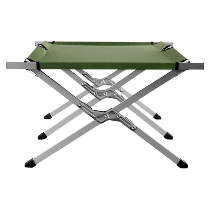 Foldable Camp Bed, Green, 200 cm