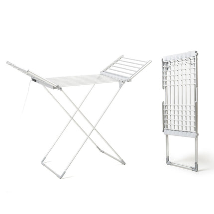 Foldable Electric Clothes Dryer, 20 Bars, Timer, 230W