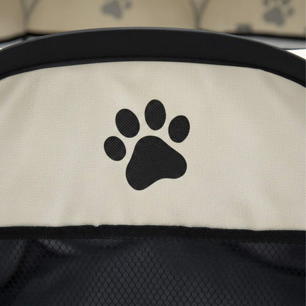Foldable Indoor & Outdoor Pet Playpen, Weather-Resistant