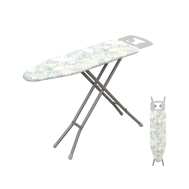 Foldable Ironing Board with Iron Rest, 7 Height Levels