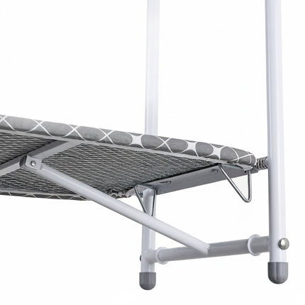 Foldable Over-Door Ironing Board, Steel Frame, 108.5x43 cm