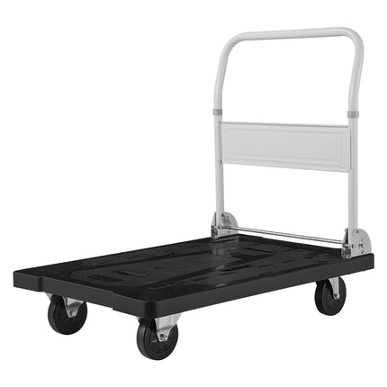 Foldable Platform Truck Cart, 660 lb, 5 in PU Wheels
