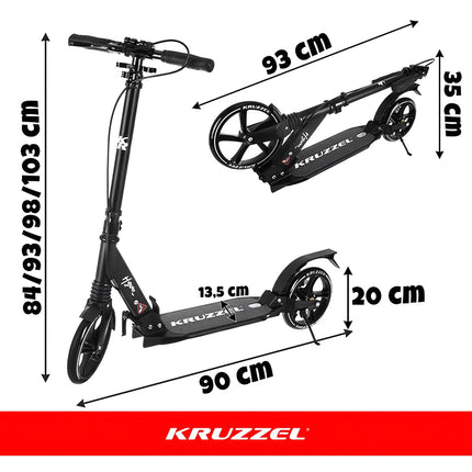 Foldable Scooter for Kids, 200mm Wheels, Shock Absorber