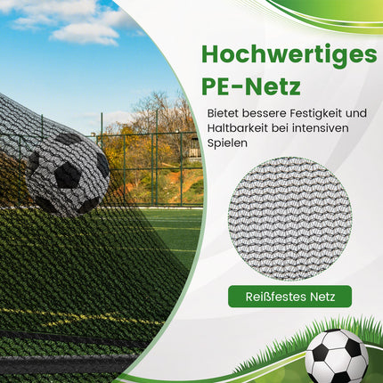 Foldable Soccer Goal 100x50x47cm Metal Frame, PE Net
