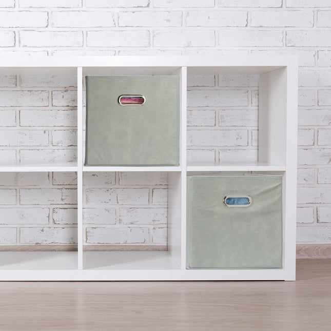 Foldable Storage Baskets – Set of 4, Organiser Boxes