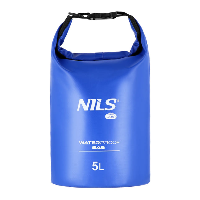 Foldable Tourist Mat, Aluminum Edge, 195 cm, Blue