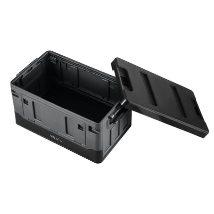 Foldable Transport Box 38L, Grey-Black, PP Material
