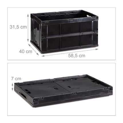 Foldable box stable