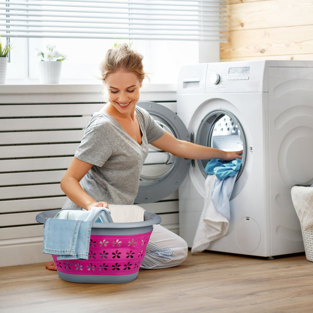 Foldable laundry basket 17 l