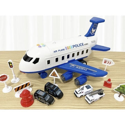 Foldable police plane - parking lot 23131