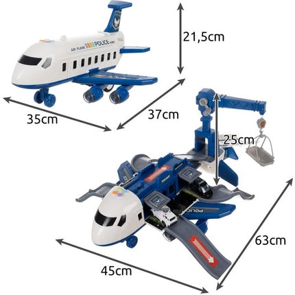 Foldable police plane - parking lot 23131