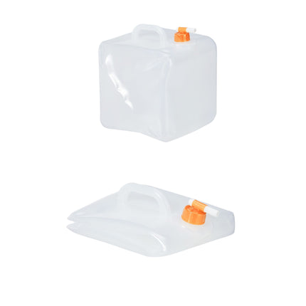 Foldable water container with 4 containers