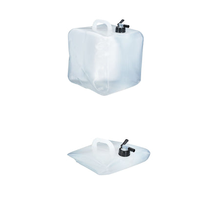 Foldable water container with 4 containers