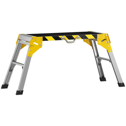 Folding Aluminum Workbench – Non-Slip, 150 kg Capacity