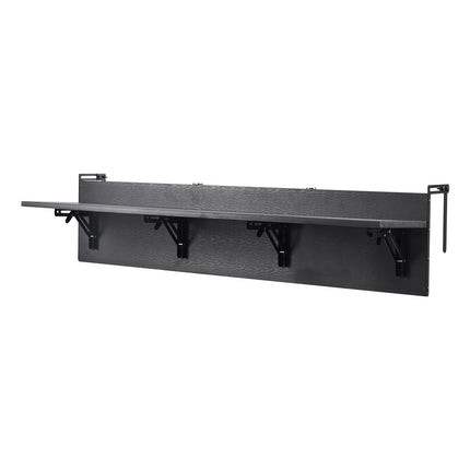 Folding Balcony Railing Table, 59 x 12 in, 50 lb