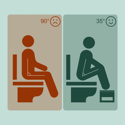 Folding Bamboo Toilet Stool – Non-Slip, Compact Design