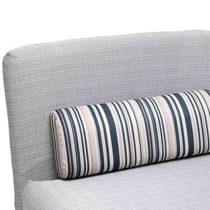 Folding gray metal sofa bed - Compact 75 x 70 x 75 cm