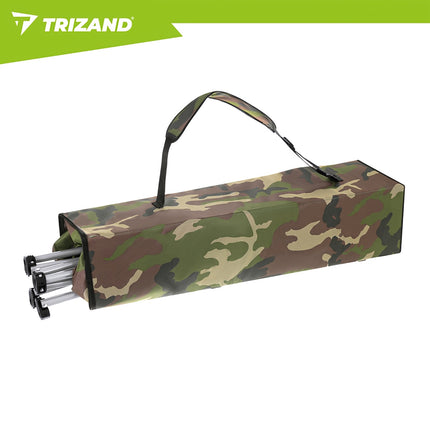 Folding Camo Fishing Chair with Canopy and Mosquito Net
