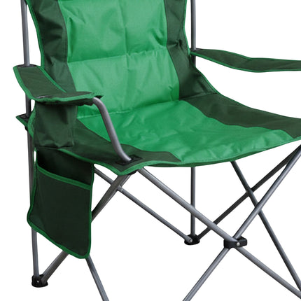 Folding Camping Chair – High Back, Padded Seat, Carry Bag