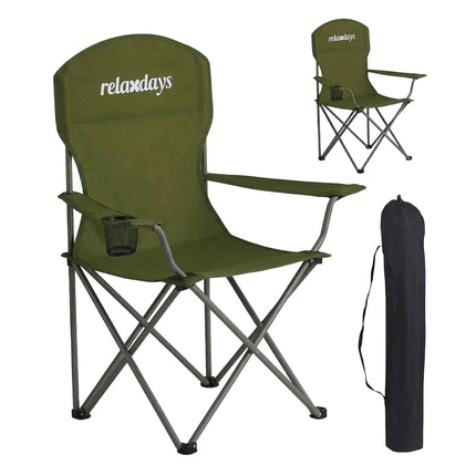 Folding Camping Chairs Set Of 2 – With Carry Bag