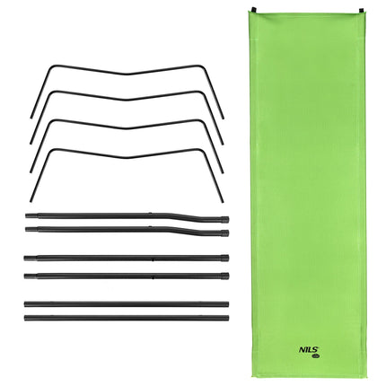 Folding Camping Cot, Steel Frame, 190x60 cm, 110 kg