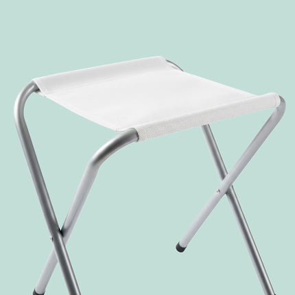 Folding Camping Table with 4 Stools, Adjustable Height