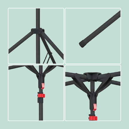 Folding Clothes Drying Rack, Space-Saving, 4 Arms