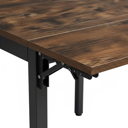 Folding Dining Table for 2-4, Space-Saving Design
