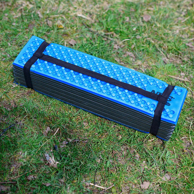 Opvouwbare oefenmat, 188 cm, blauw