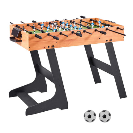 Folding Foosball Table, 42-Inch, Includes 2 Balls