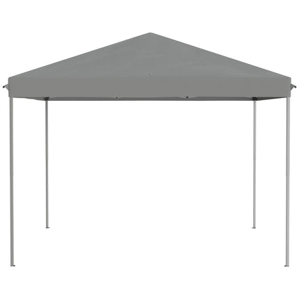 Folding gazebo tent with side walls, metal frame, 3x3M