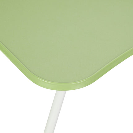 Folding Green Lap Desk – Laptop Bed Tray with Storage