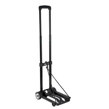 Folding Hand Truck, 110 lb Capacity, 2-Wheel With Bungee