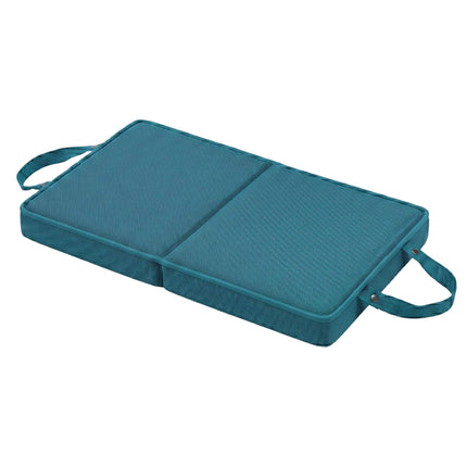 Folding Knee Pad, Dark Green Foam, Portable & Durable