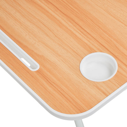 Folding Laptop Table with Non-Slip Feet, Portable Design