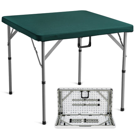 Folding Mahjong Table, 34 x 34 in, 4-Player, Handle