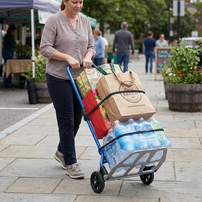 Folding Sack Truck, 120kg Capacity, Steel Frame