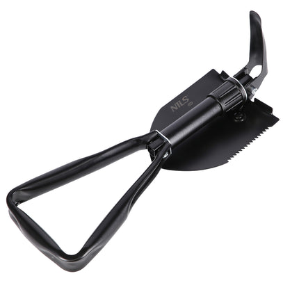 Folding Shovel with Carrying Case, Compact, Lightweight