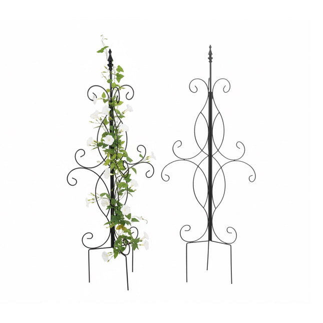 Folding Steel Garden Trellis for Climbing Plants