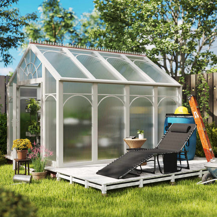 Folding Sun Lounger with Adjustable Backrest and Pillow