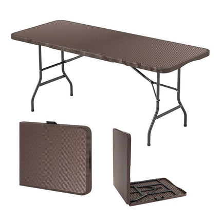 Folding Table 180 x 74 cm, HDPE Top, Safety Lock
