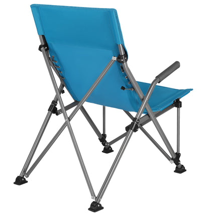 Folding Tourist Chair, Blue, Compact and Portable