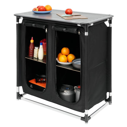 Folding Travel Locker with Top, Compact and Portable