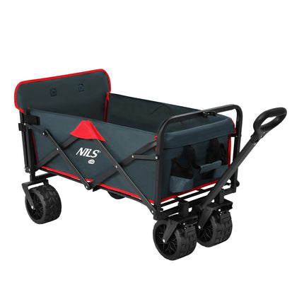 Folding Wagon, Anthracite, 160L Capacity